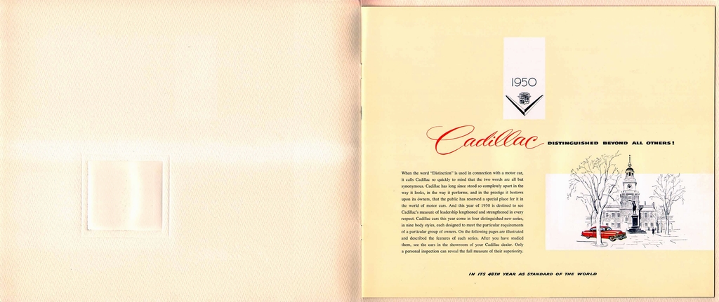 1950 Cadillac Prestige Brochure Page 11